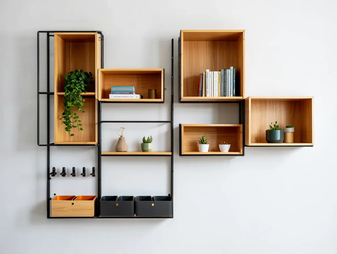 Vegghengt oppbevaringssystem